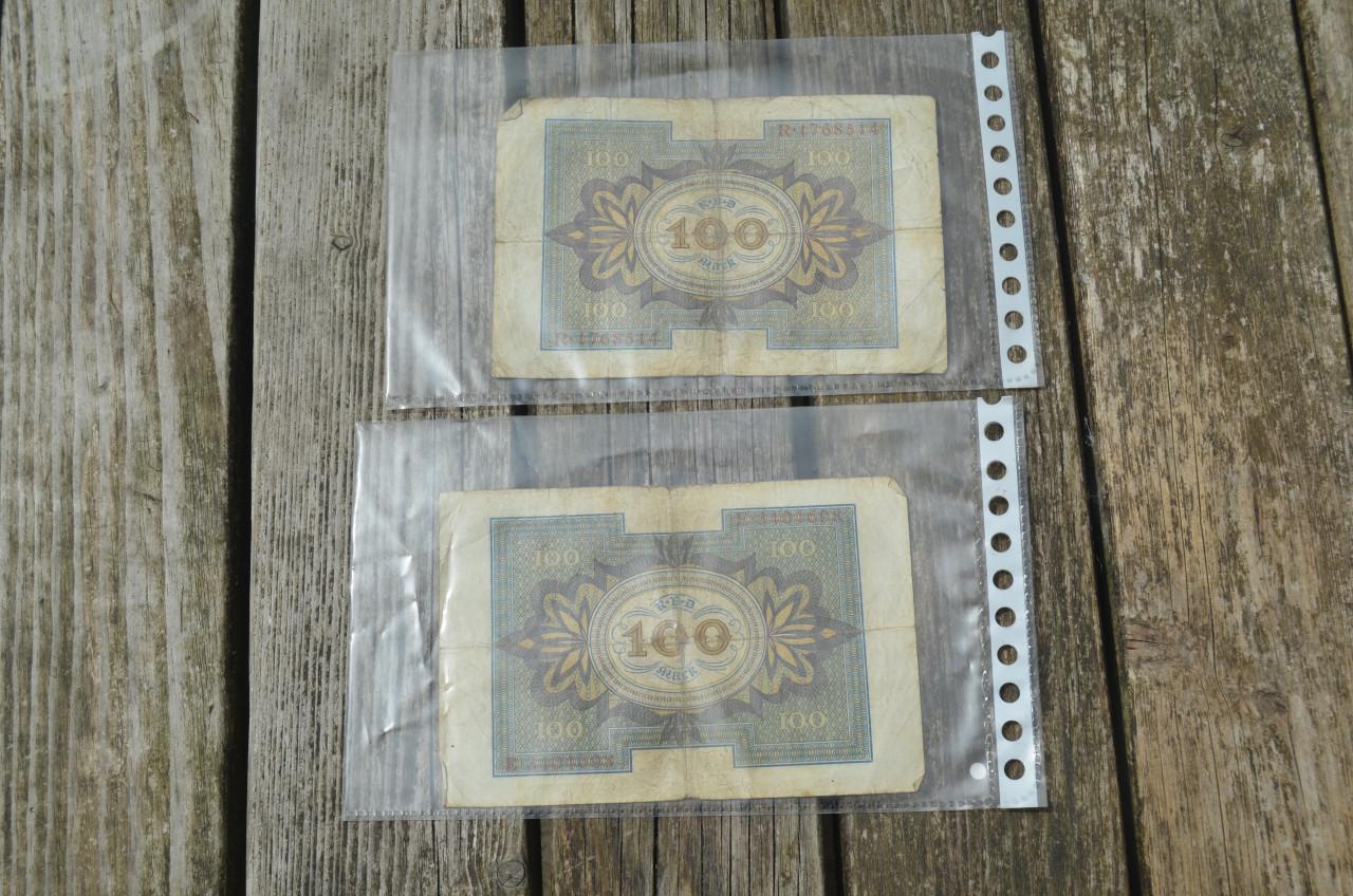 Duits noodgeld 1920 2 biljetten