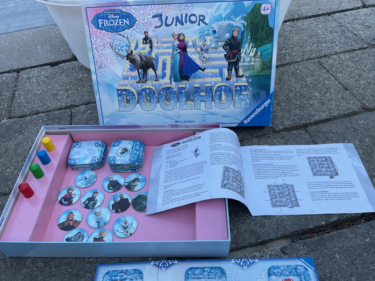 3 spellen: Frozen doolhof en magnetisch Sudoku+ gratis boter kaas en eieren