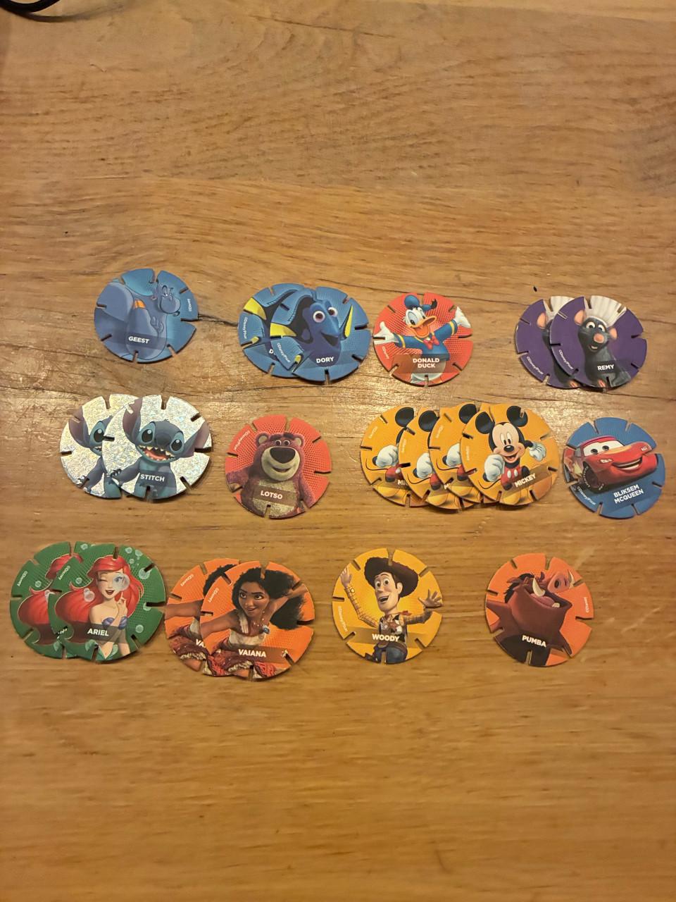 Heel veel dubbele Diskeyz; Maui, Angel en Sulley gezocht