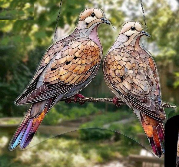 Raamhanger tortel - duif