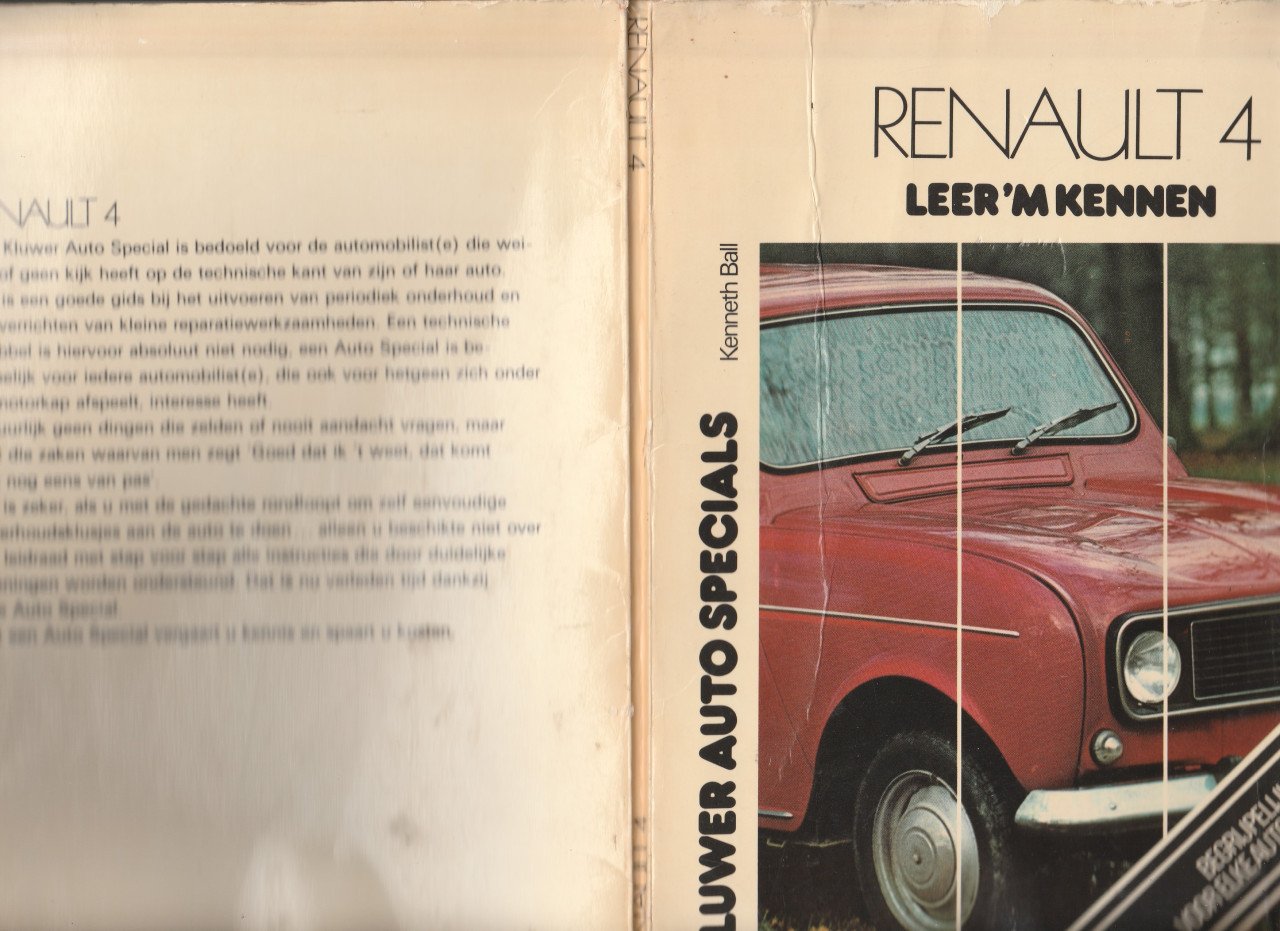 Kluwer auto special Renault 4