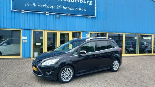 Ford GRAND C-MAX 1.0 Lease Titanium 7p bj:2014 airco navigatie i.z.g.st