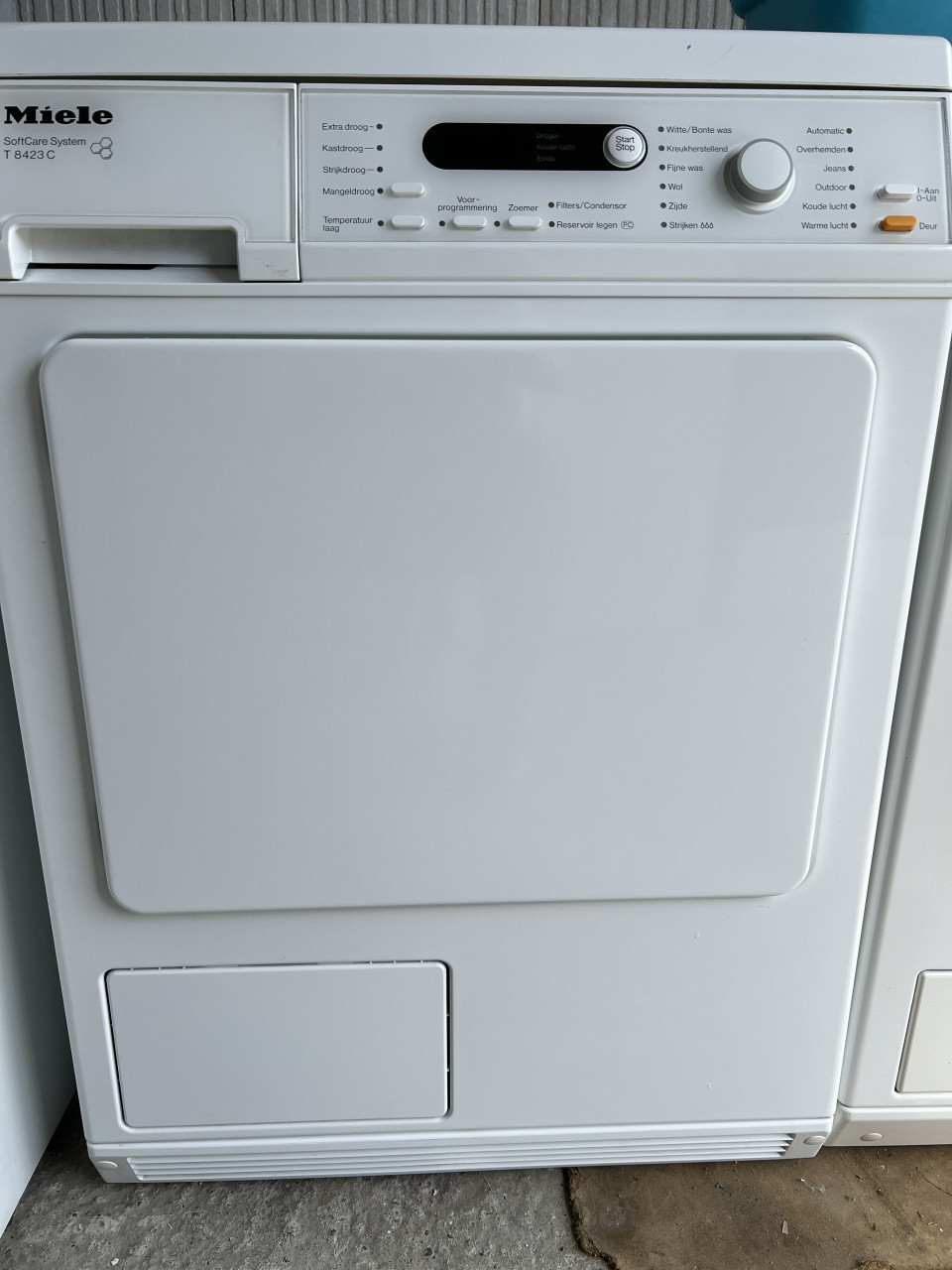 Miele condensdroger trommel inhoud 6 kg. Als nieuw incl. handleiding