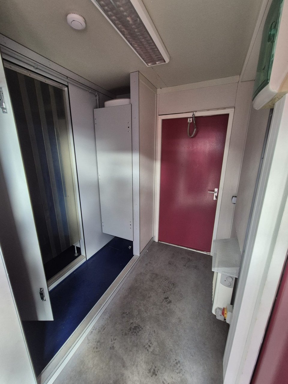 6x3m doucheunit / tijdelijke douchevoorziening /sanitairunit