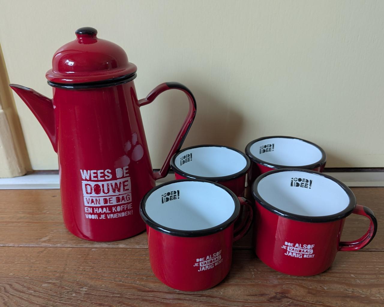 Lowlands DE koffie set collectors items
