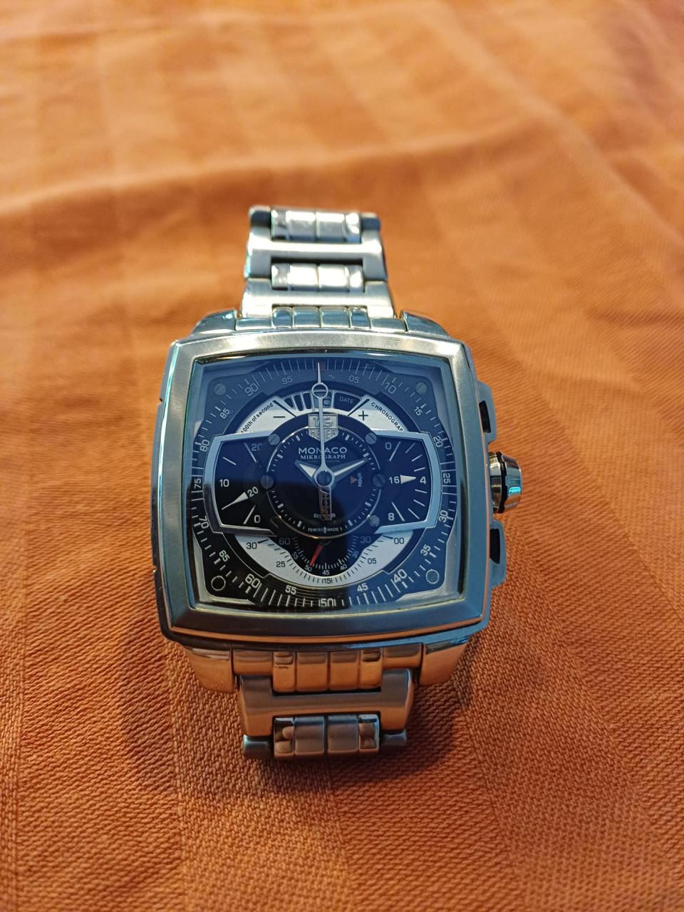 Tag Heuer Monaco Micrograph Replica.