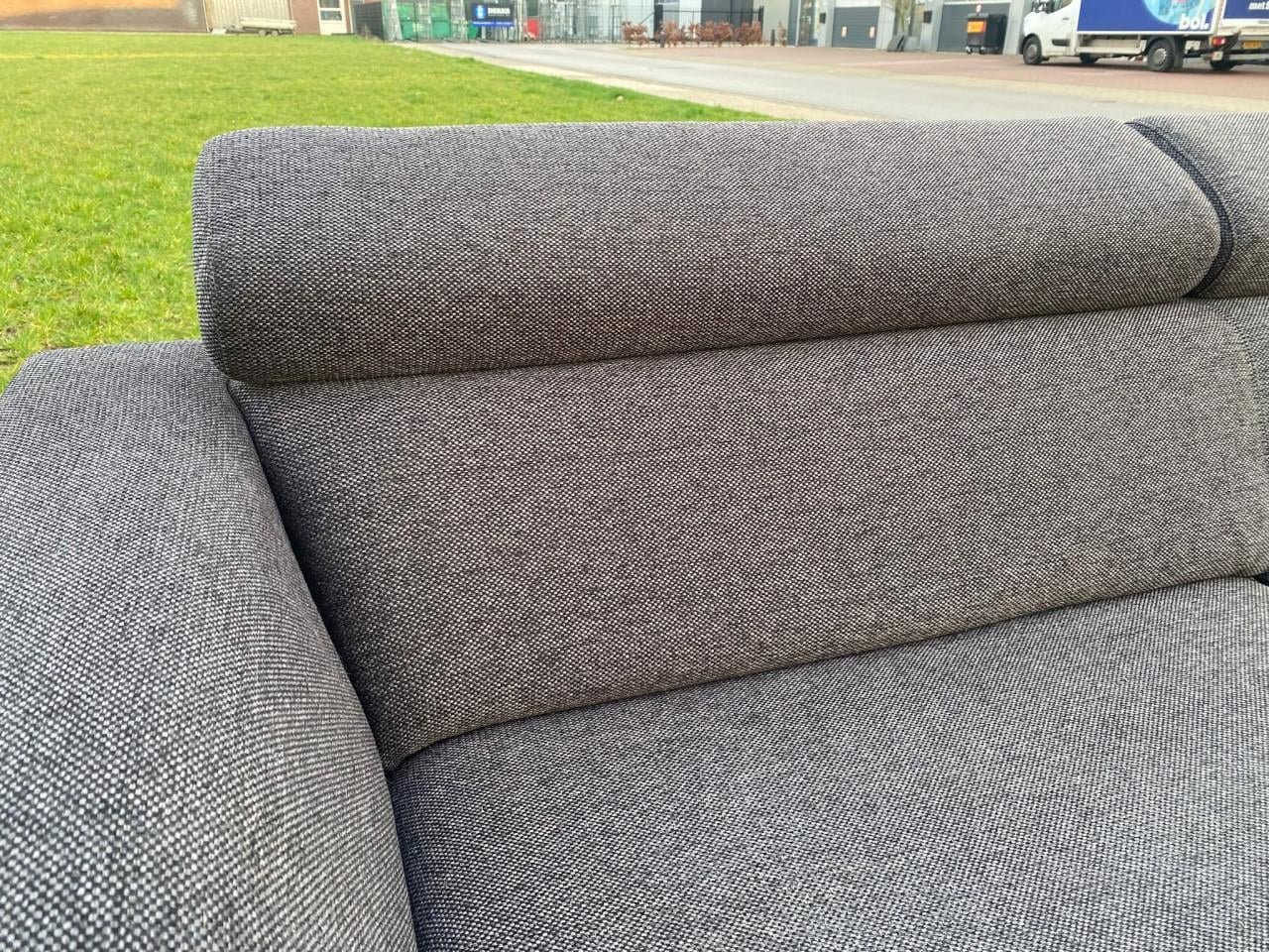 Montèl Donkergrijze Stoffen Bankstel– Gratis Levering NL