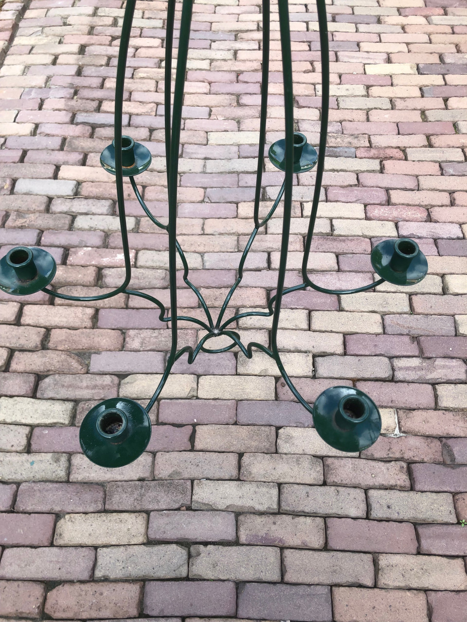 Metalen kroonluchter