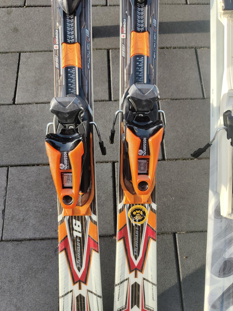 2 paar ski's