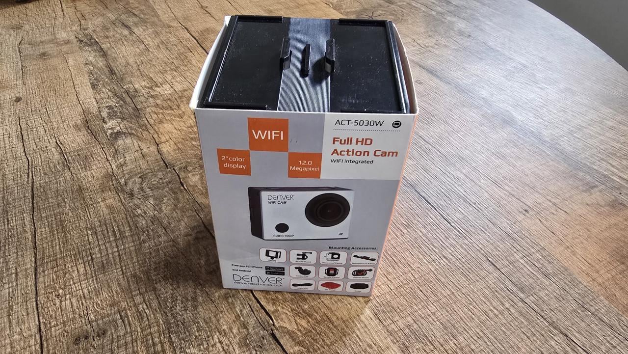 Denver Action Cam ACT-5030W Full HD WiFi - Zeer complete set