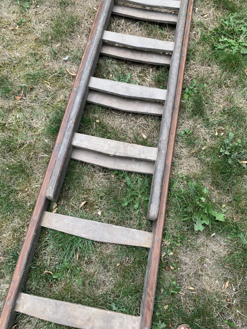 Houten ladder