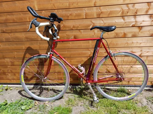 Huissoon racefiets stalen frame