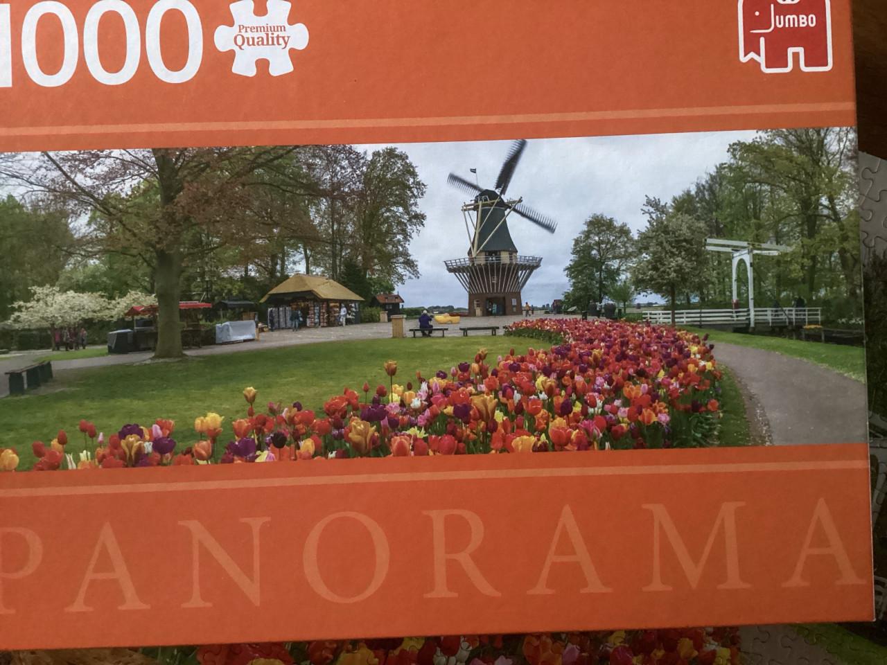 Panorama legpuzzel Keukenhof, 1000 st.
