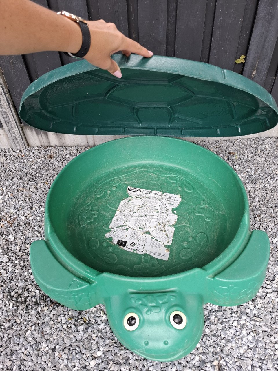 Little Tikes zandbak met 2 zakken zand