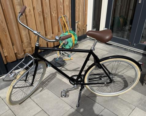 Nieuwe retro herenfiets