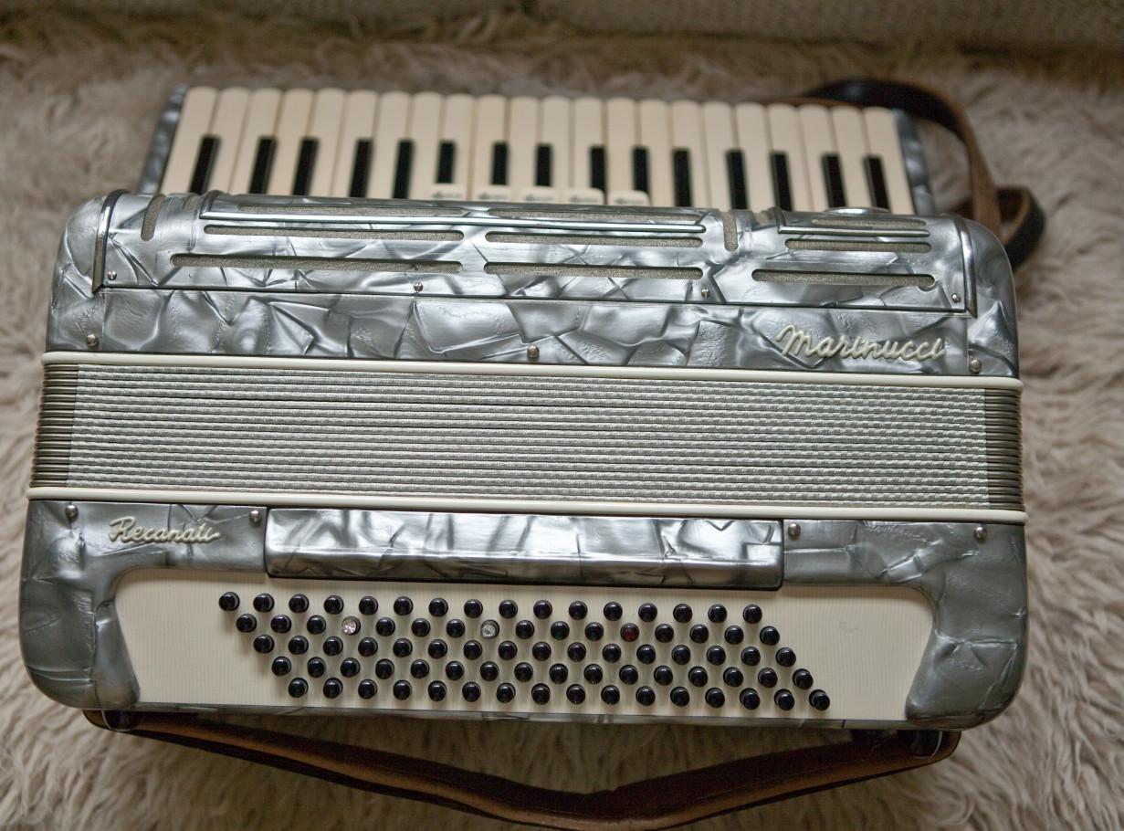 Italiaanse Marinucci accordeon 80 bas