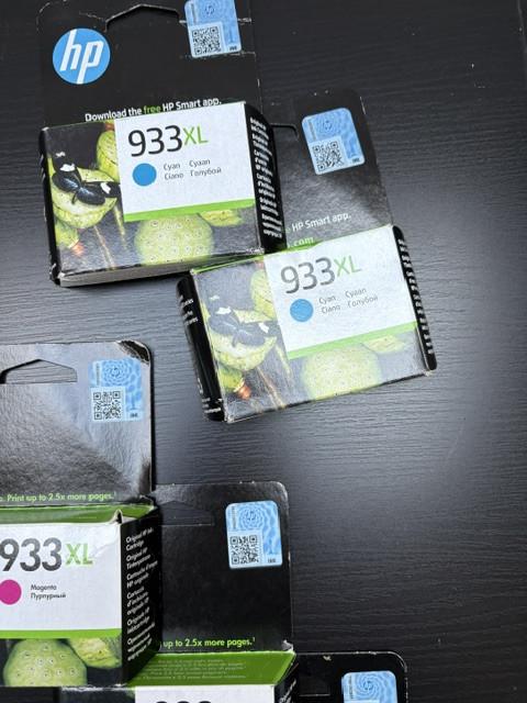HP Inktcartridges 932XL & 933XL  10 stuks