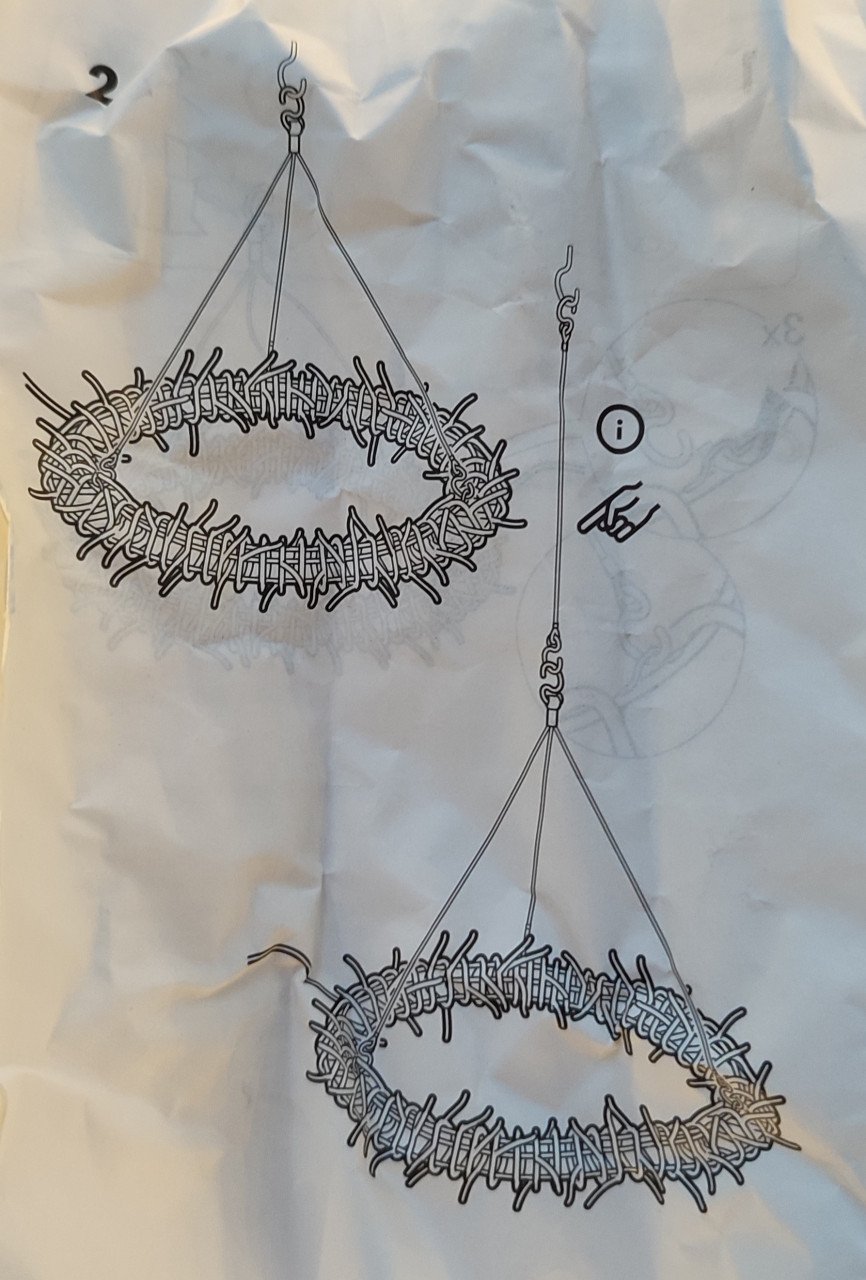 Ikea Glänsa XXL led krans 70 cm