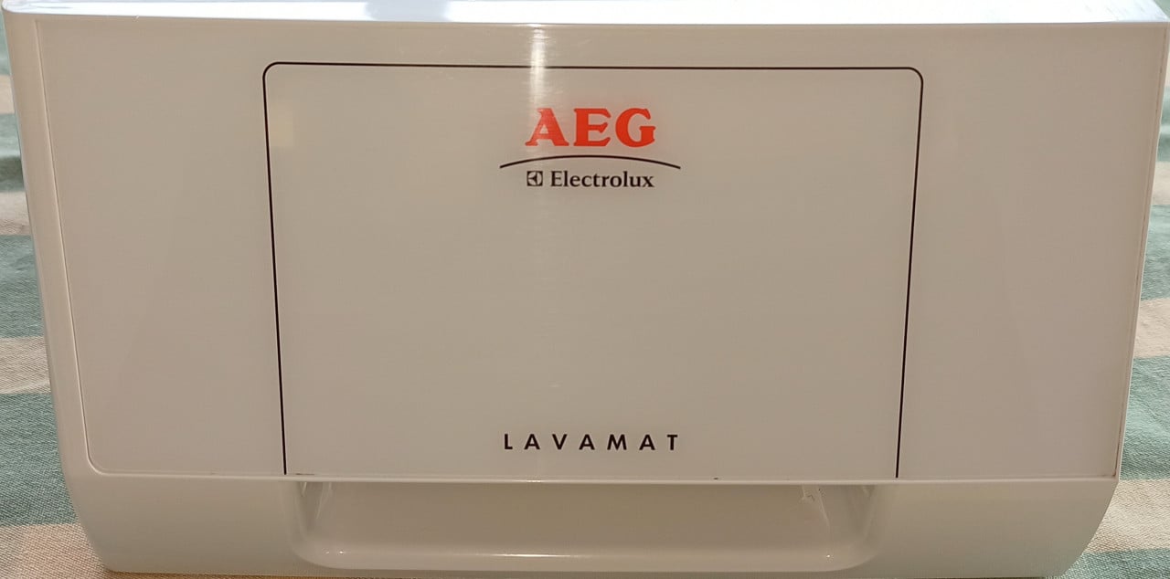 Wasmachine accessoire AEG LAVAMAT 52840 wasmiddelbak zeepbakje + voorkant