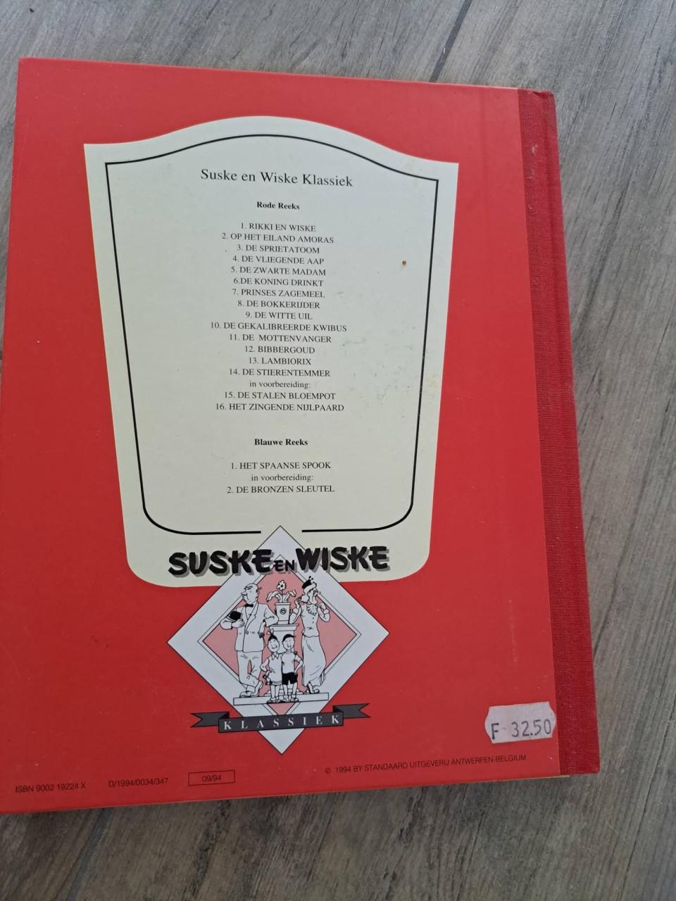 Suske en Wiske Lambiorix  door Willy vandersteen uitgave 1994