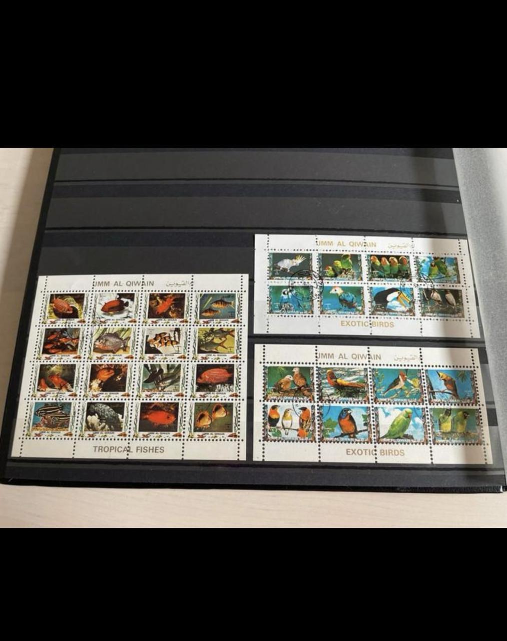 Bijzondere postzegel verzameling dieren internationaal