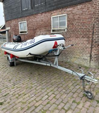 Suzumar 390 + Suzuki 25PK Vtwin & trailer