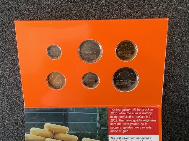 Nederland mini muntsets 1998 - 1999 - 2001.