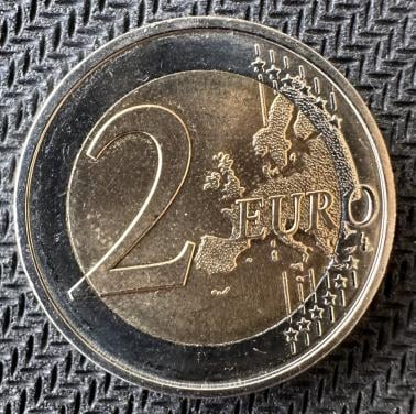 SPECIALE FRANKRIJK 2 EURO MUNT 2024 UNC