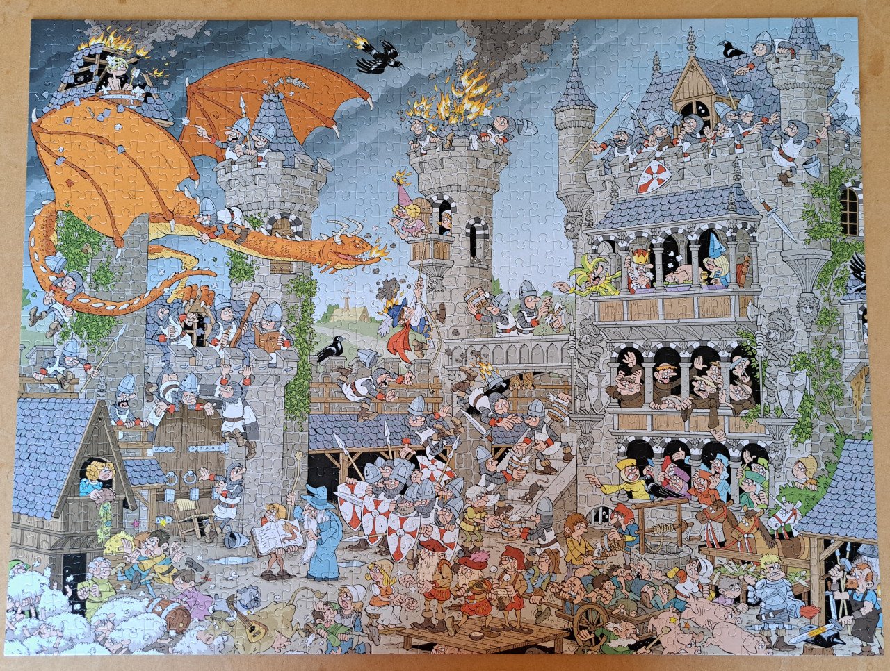 JUMBO Pieces of History - The Castle - 950 stukjes