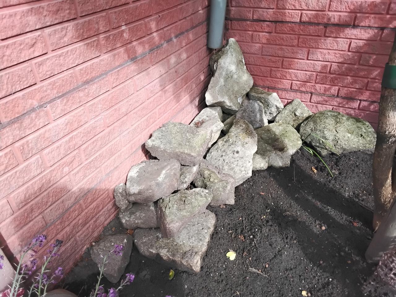 Stenen gratis afhalen