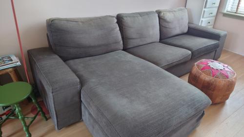3-zitsbank met chaise longue, IKEA Kivik