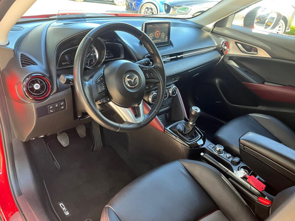 Mazda Cx-3 2.0 skyactiv-g 120 gt-m|trekhaak|bose|rijklaar