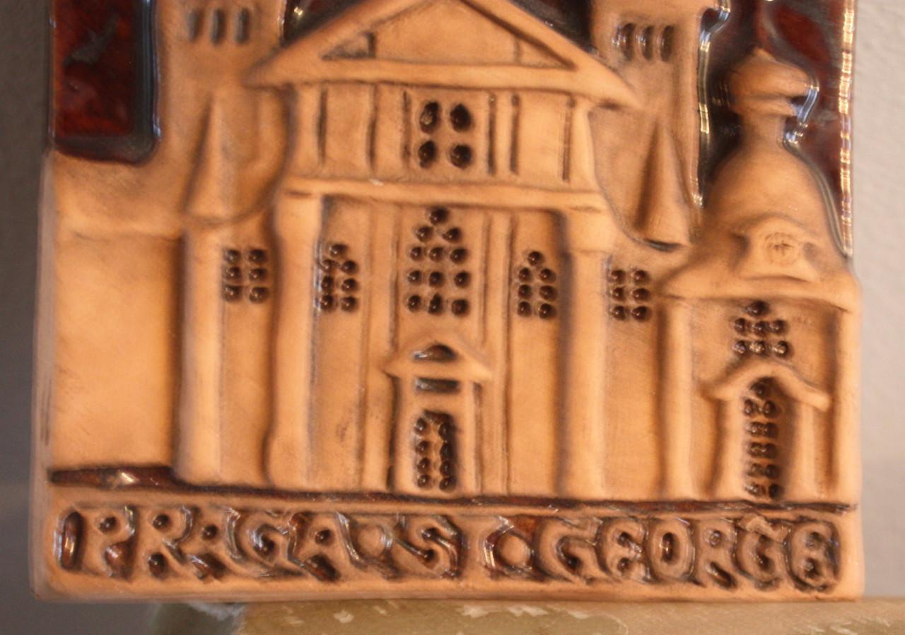 Stenen wandbord mooi