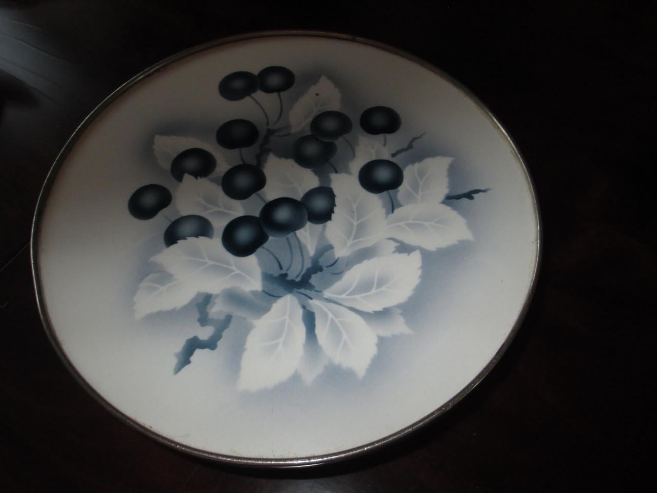 Vintage taartplateau porselein