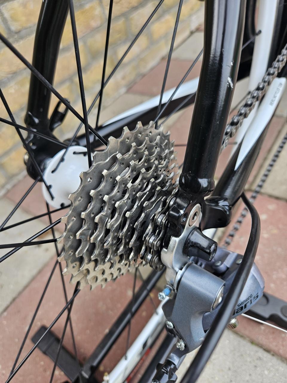 Merlin Performance PR7 Racefiets  Maat L (56 cm)  (Nwe banden & stuurlint!)