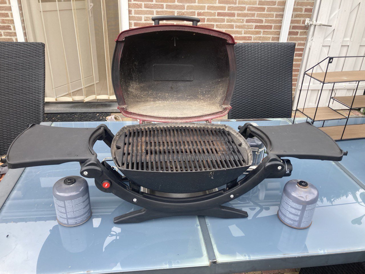 Weber gas BBQ