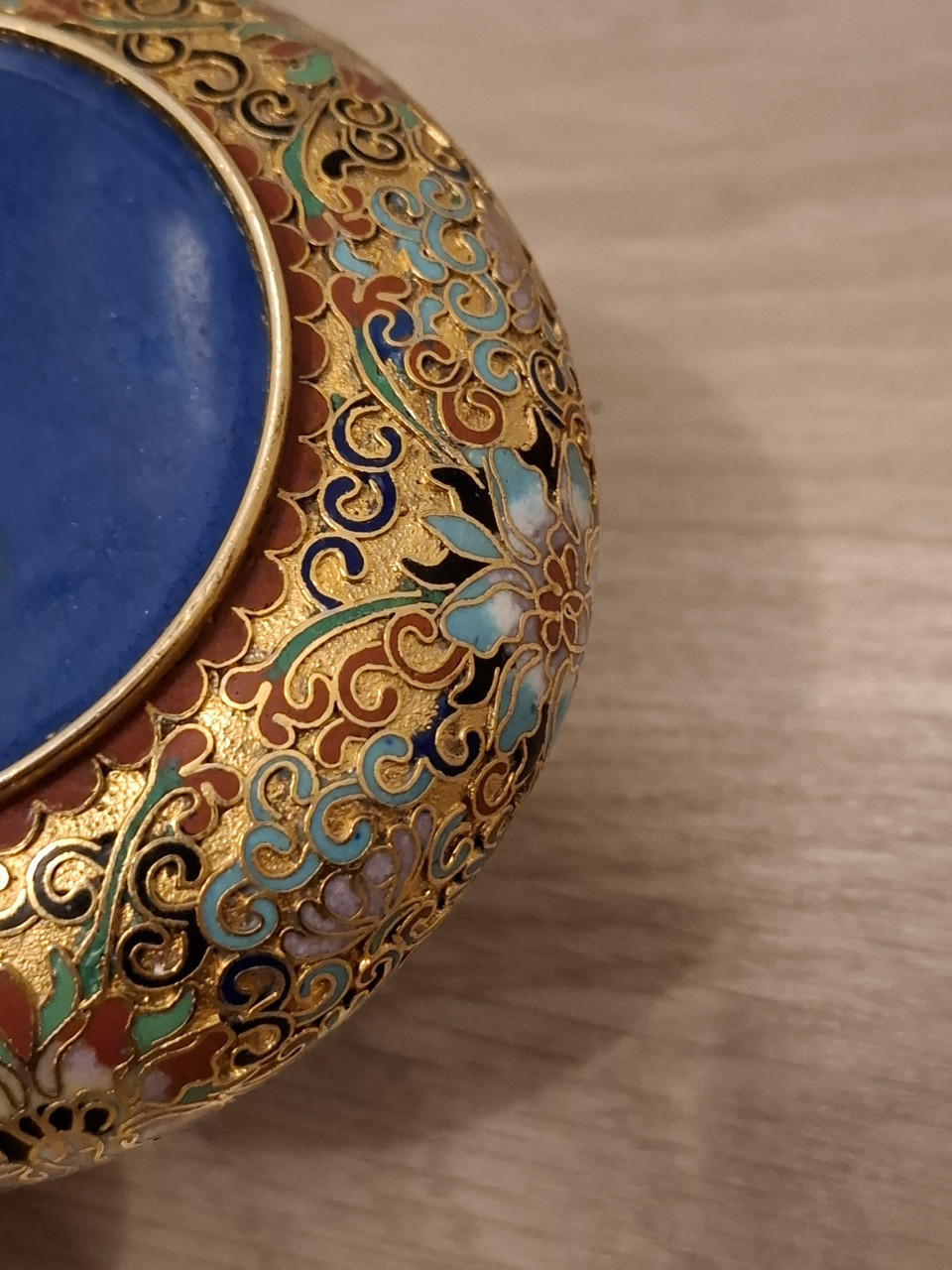 Cloisonne asbak