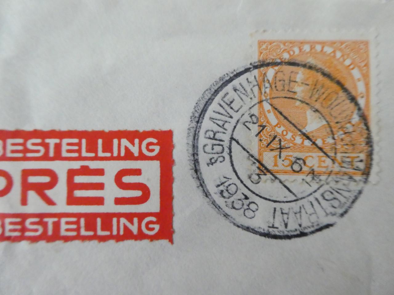 Envelop, 1938 Int Automobiel Mij. Studebaker, Hillman