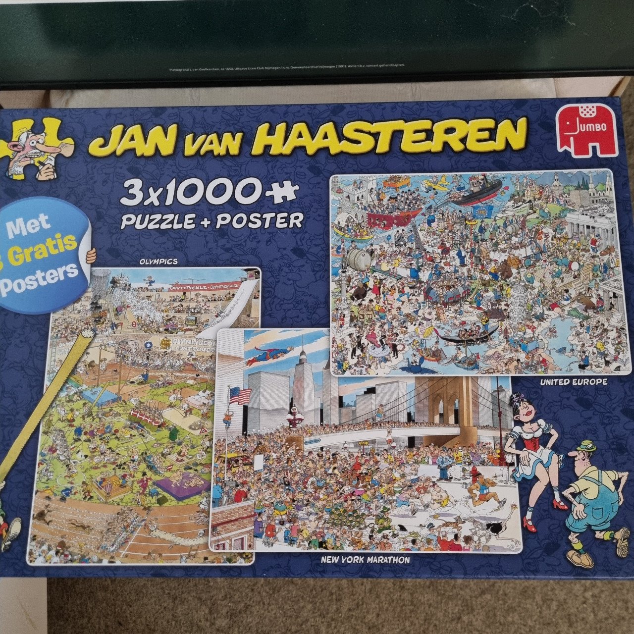 Puzzel Jan van Haaster 3x 1000 €20.00