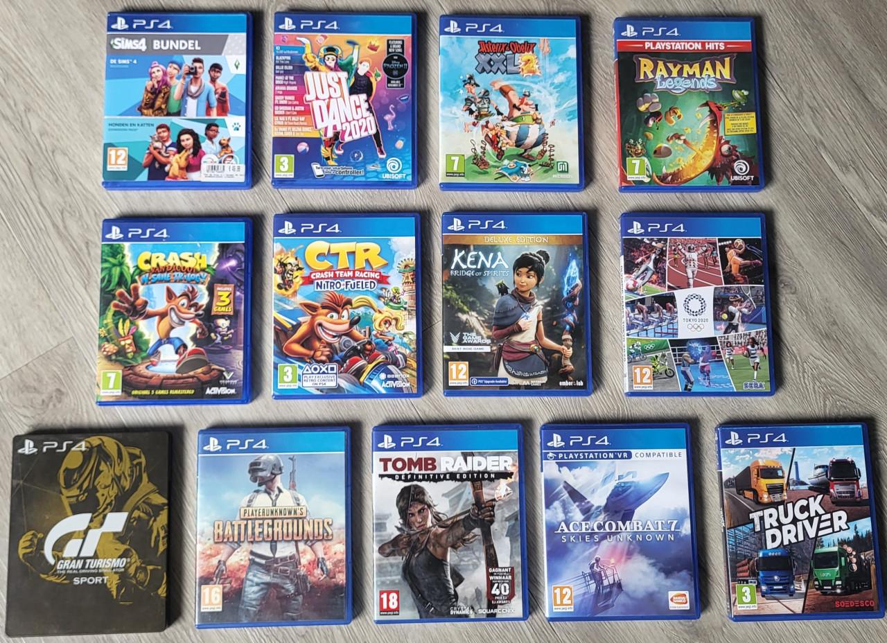 PS4 spellen games, in goede werkende staat