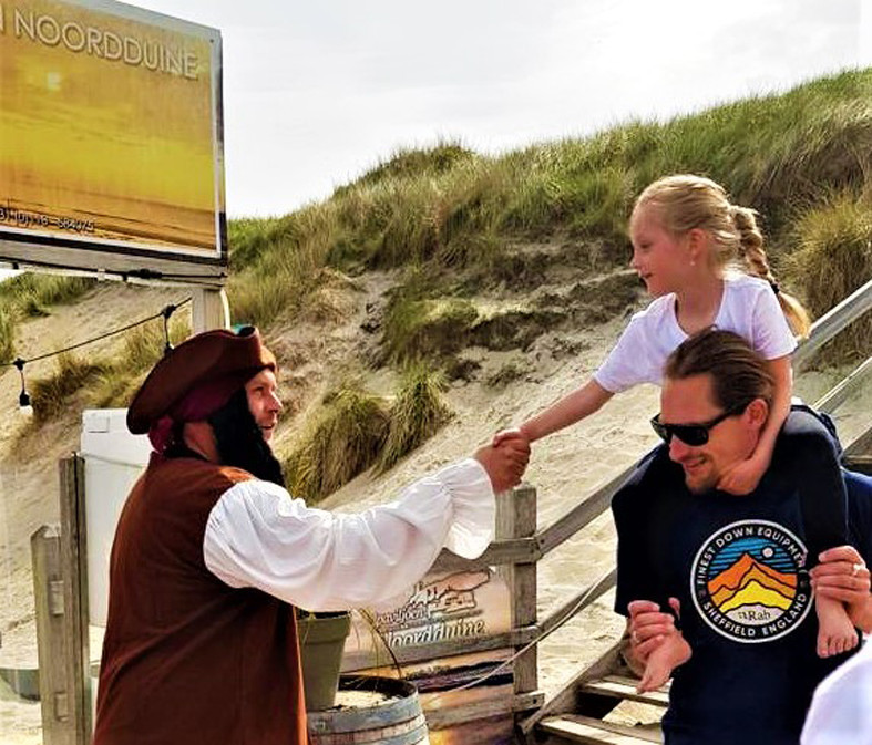 Unieke schatzoek feestjes met zeeroverskapitein Dirkie Duit