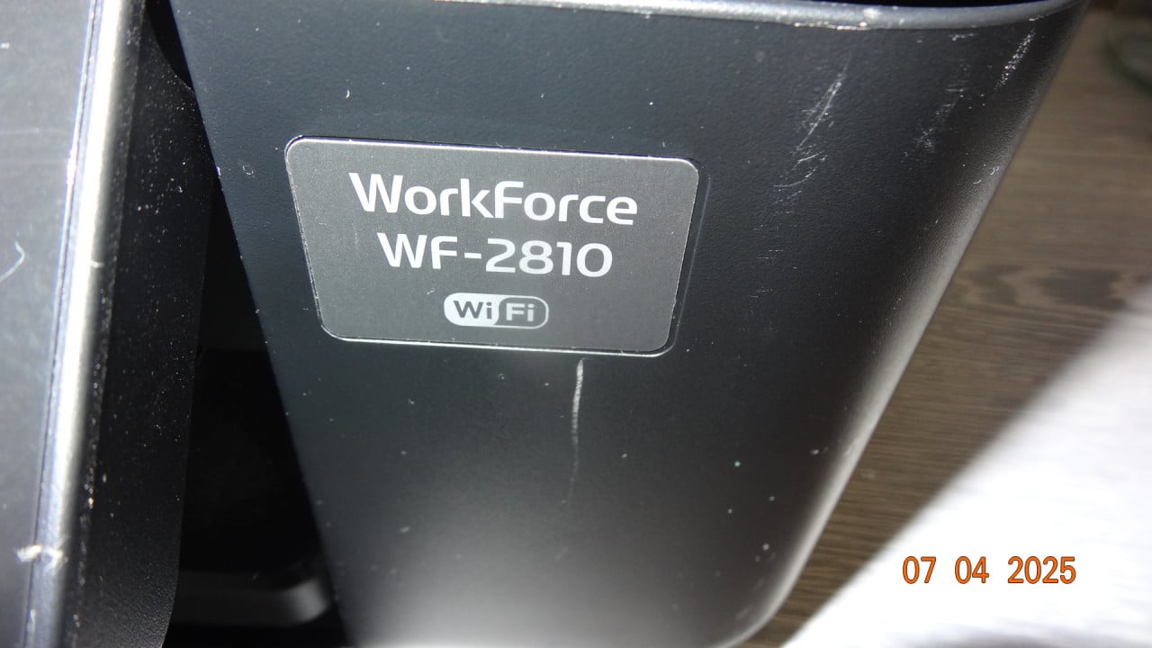 Goed werkend Epson workforce WF2810 all in one printer met 26 inktcartridge