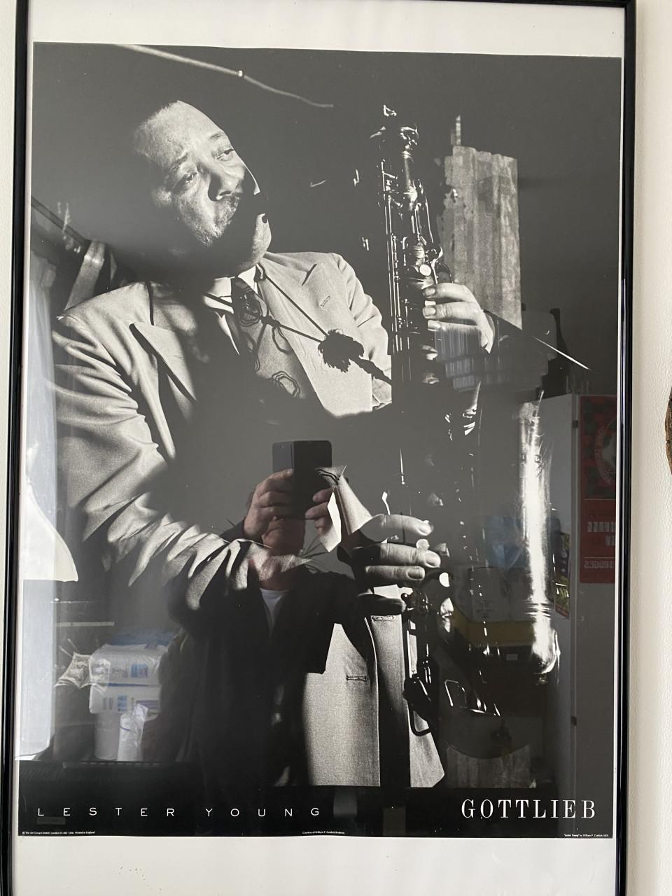 Thelonious Monk en Lester Young