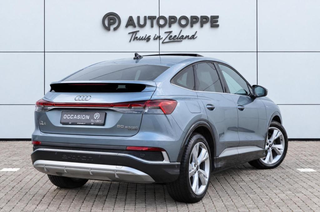 Audi Q4 Sportback E-tron 50 quattro s edition 77 kwh 299pk soh 90%