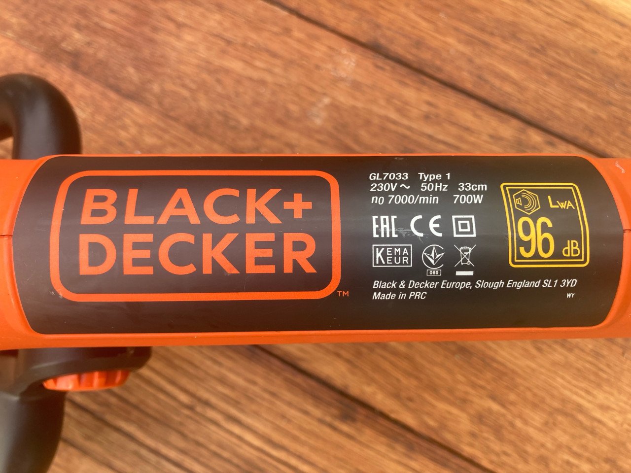 GRASTRIMMER BLACK&DECKER