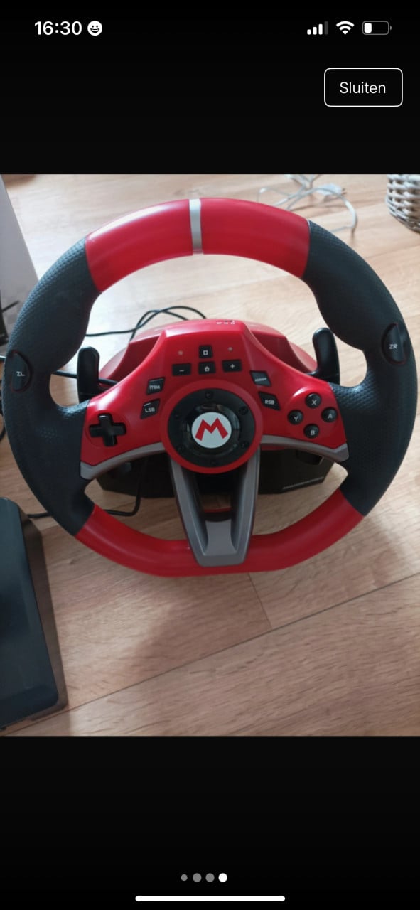 Nintendo switch Mario kart stuur