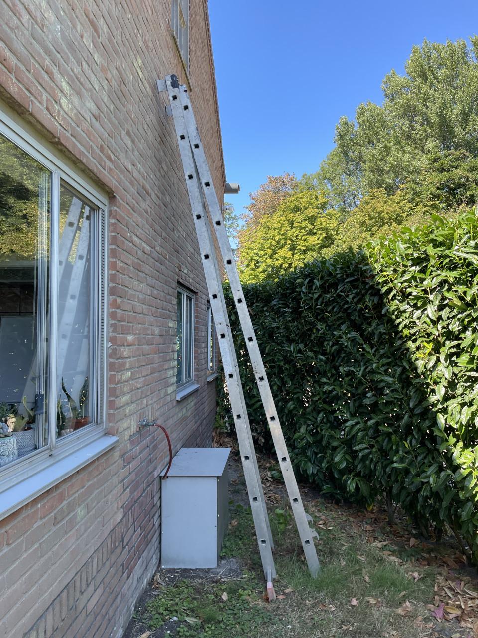 Uitschuifladder aluminium