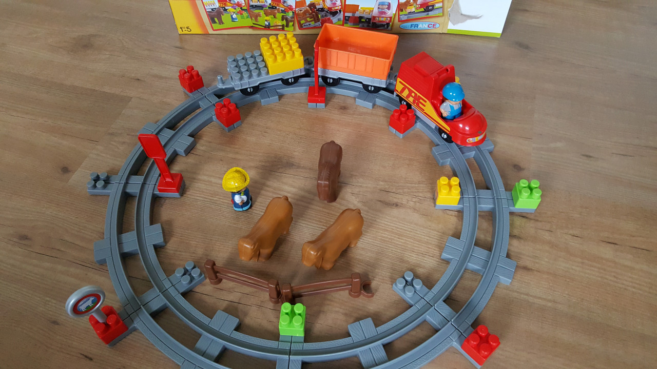 Abrick dierentrein (set)