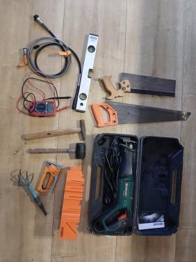 Gereedschap partijtje, alles in 1 keer