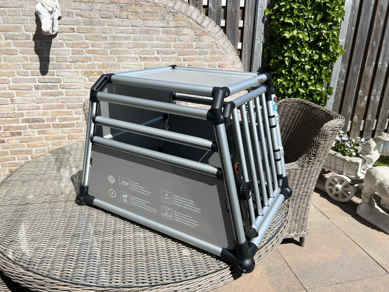 Aluminium auto hondenbench Proline Falcon S